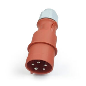 32A, 5-pin socket – male